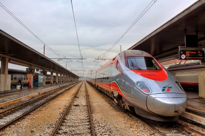 Frecciabianca - zwiedzanie Włoch pociągiem