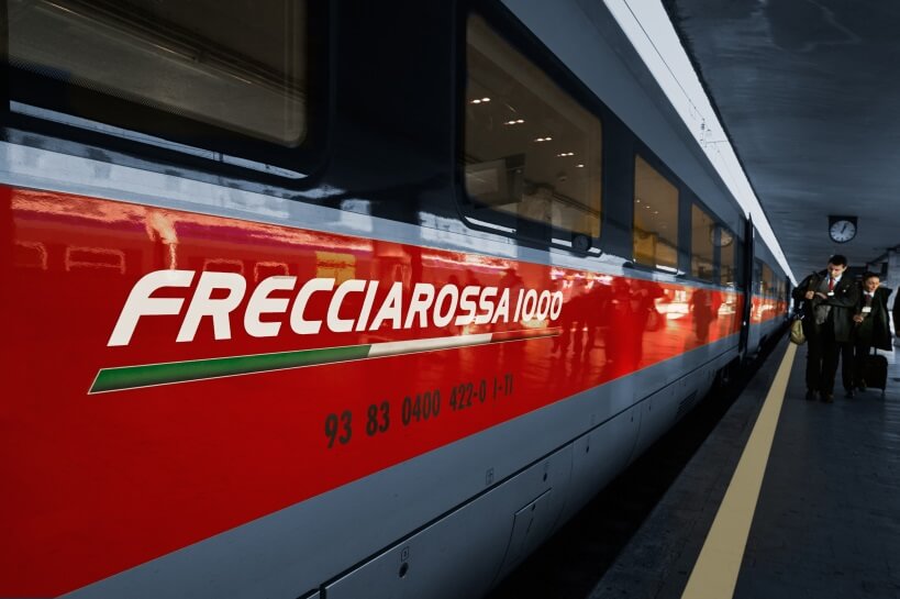 Frecciarossa - zwiedzanie Włoch pociągiem