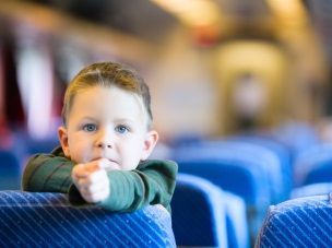 Podróż pociągiem z dziećmi 