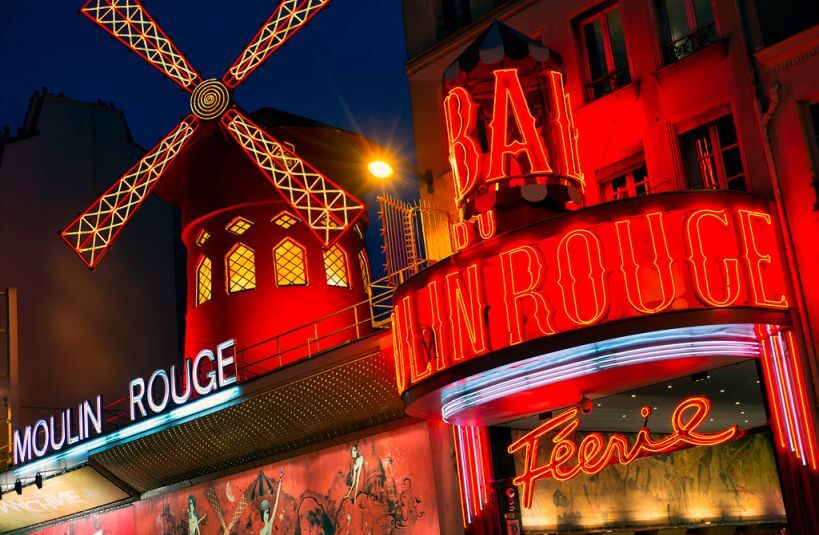 Paryż pociągiem Eurostar - Moulin Rouge