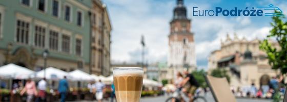 Kawa na rynku głównym w Krakowie