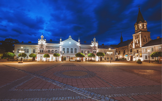 sanok - atrakcje - rynek w Sanoku