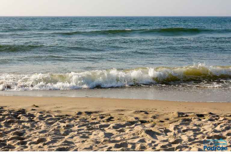 zdjęcie: zbliżenie na plaże w Kołobrzegu