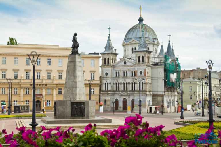 zdjęcie: Pomnik Tadeusza Kościuszki na Placu Wolności w Łodzi