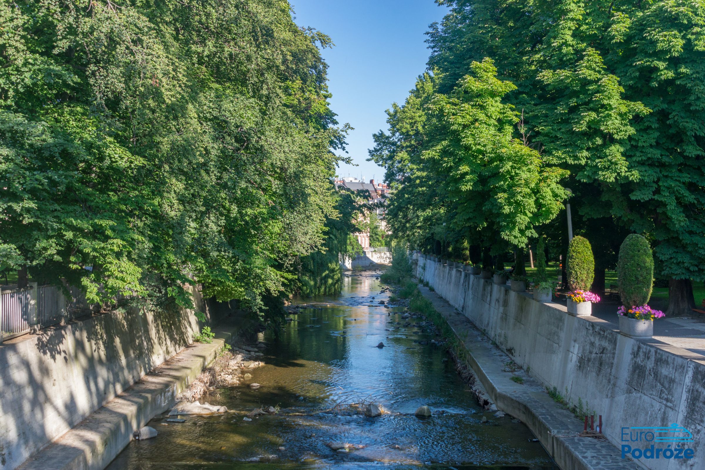 zdjęcia: rzeka w Bielsko-Białej