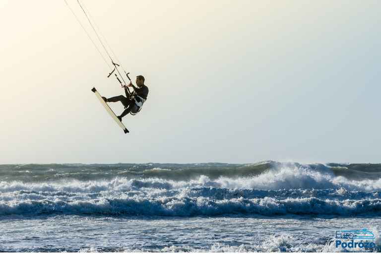 zdjęcie: kitesurfing