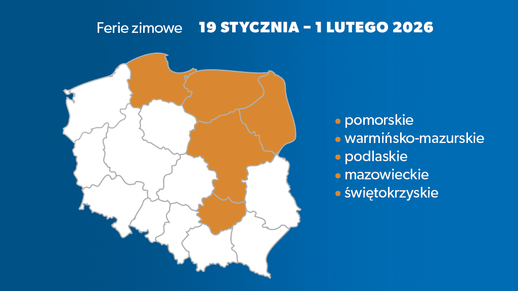 ferie zimowe 2026 kiedy