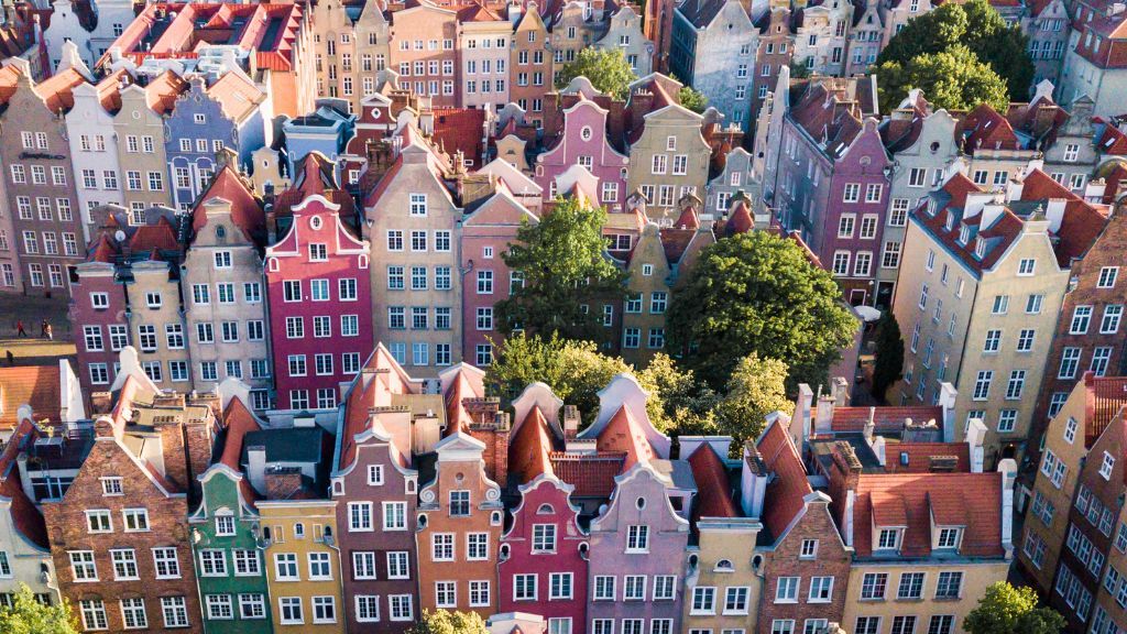 Kamienice w Gdańsku