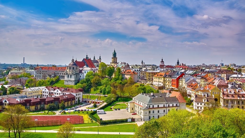 Panorama Lublina