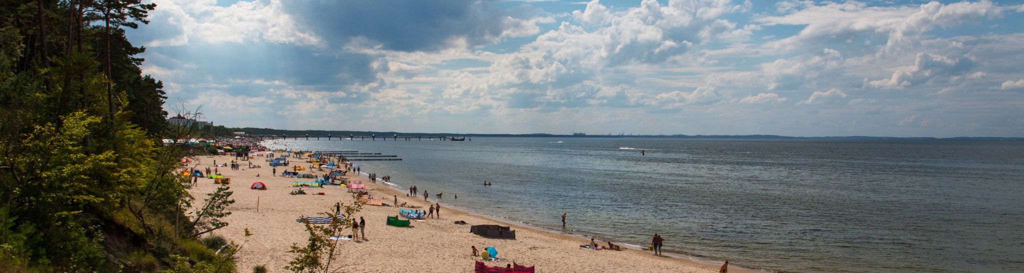 Plaża w Międzyzdrojach