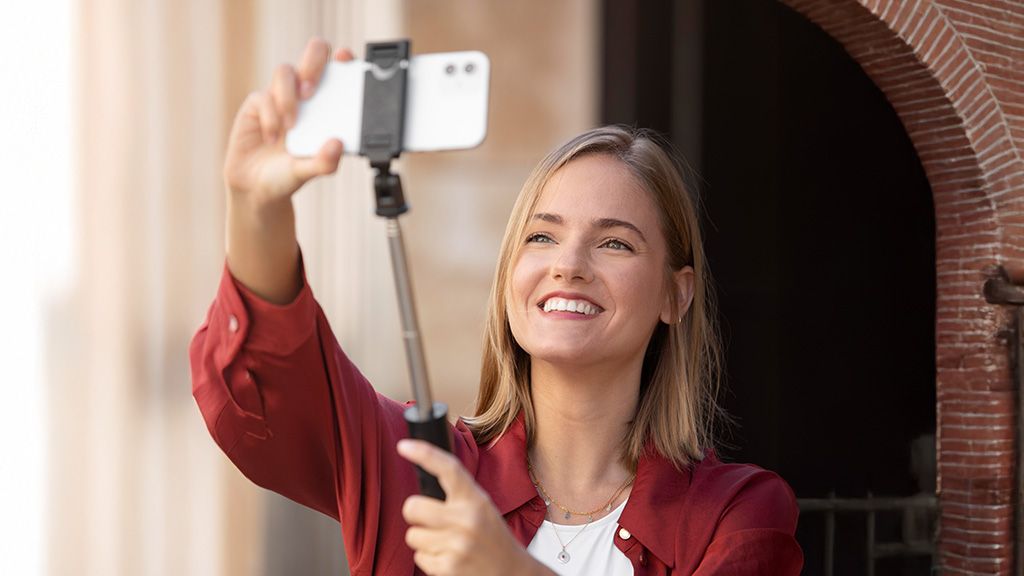 Kobieta robiąca sobie zdjęcie