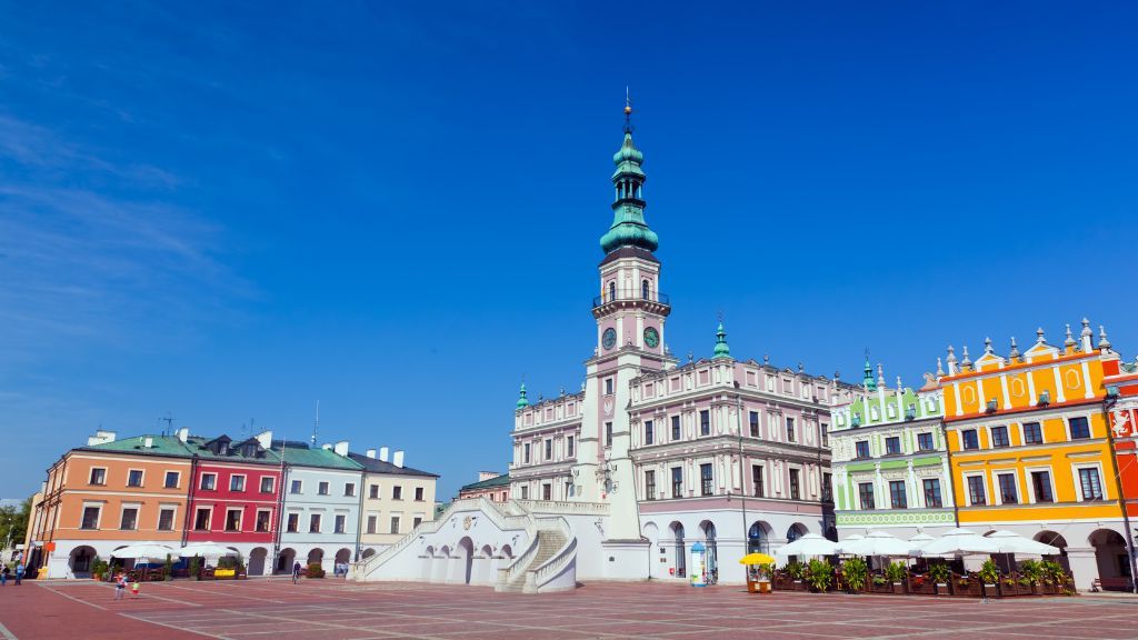 Rynek Wielki w Zamościu