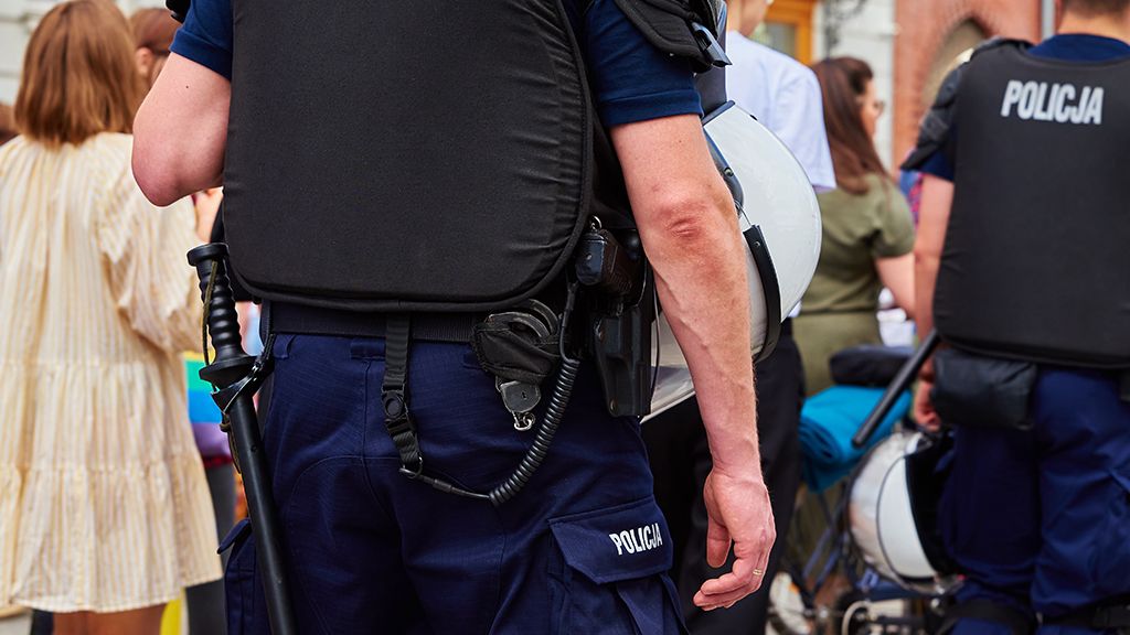 Policjanci na ulicy