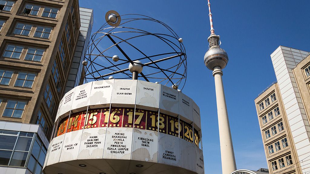 Grafika przedstawiająca Alexanderplatz