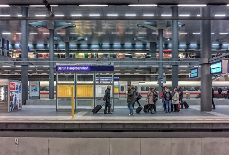 dworzec kolejowy w Berlinie