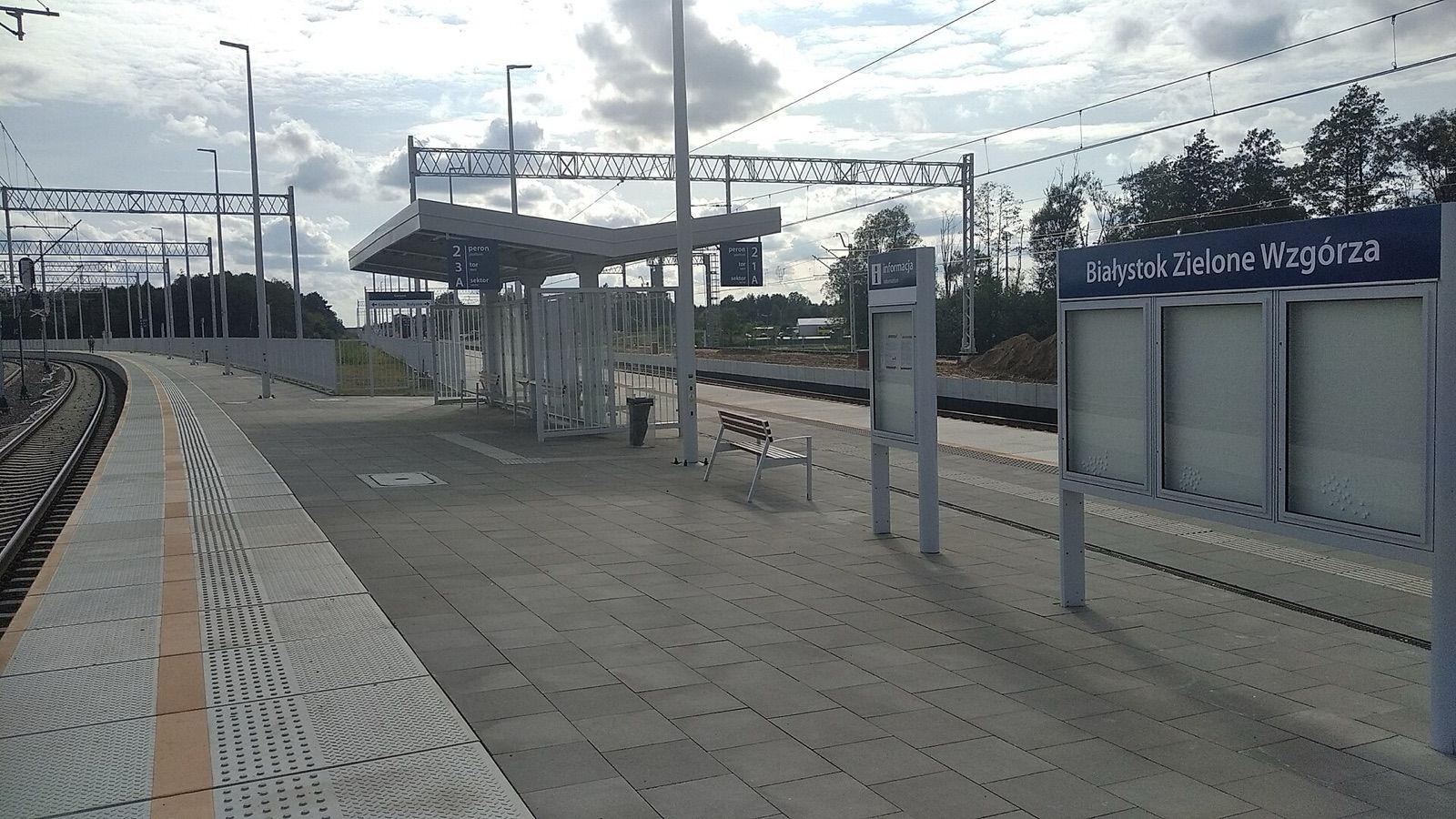 Dworzec Białystok Zielone Wzgórza
