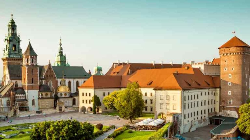 widok na Wawel