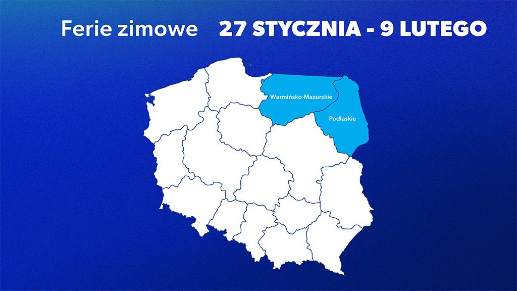 ferie zimowe 2025 kiedy