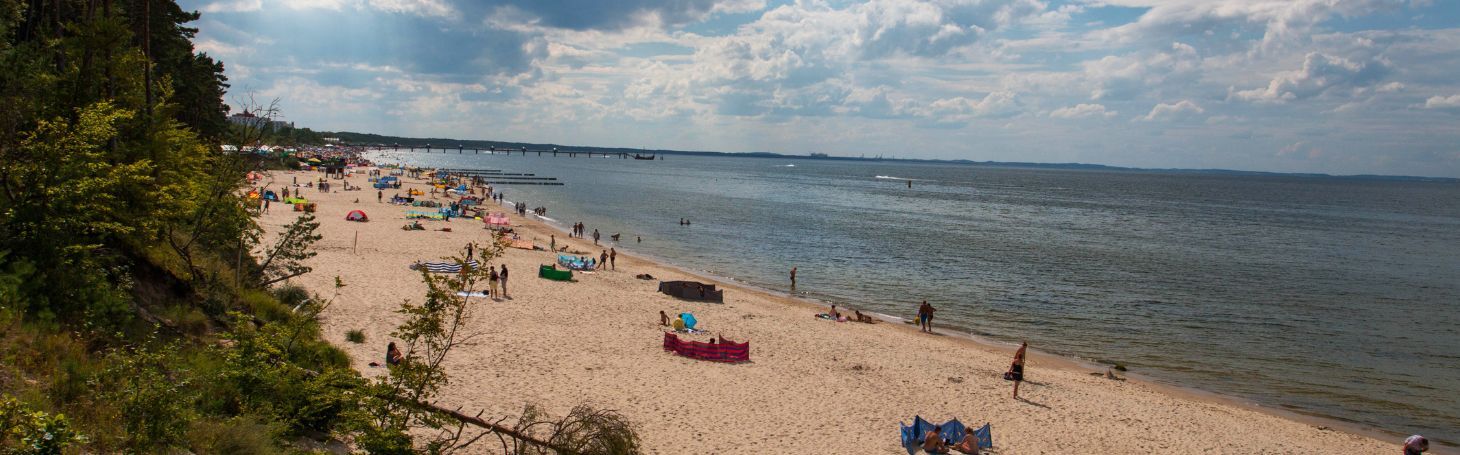 Plaża w Międzyzdrojach