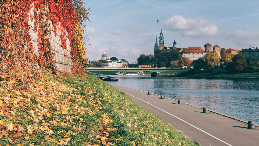Widok na Kraków