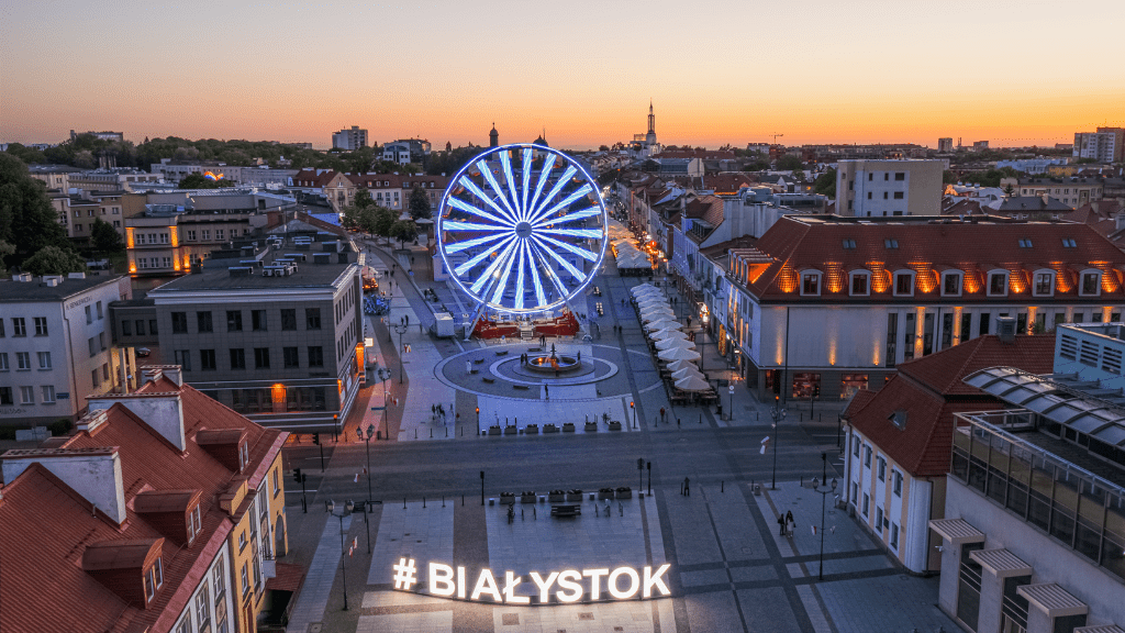 Widok na Białystok