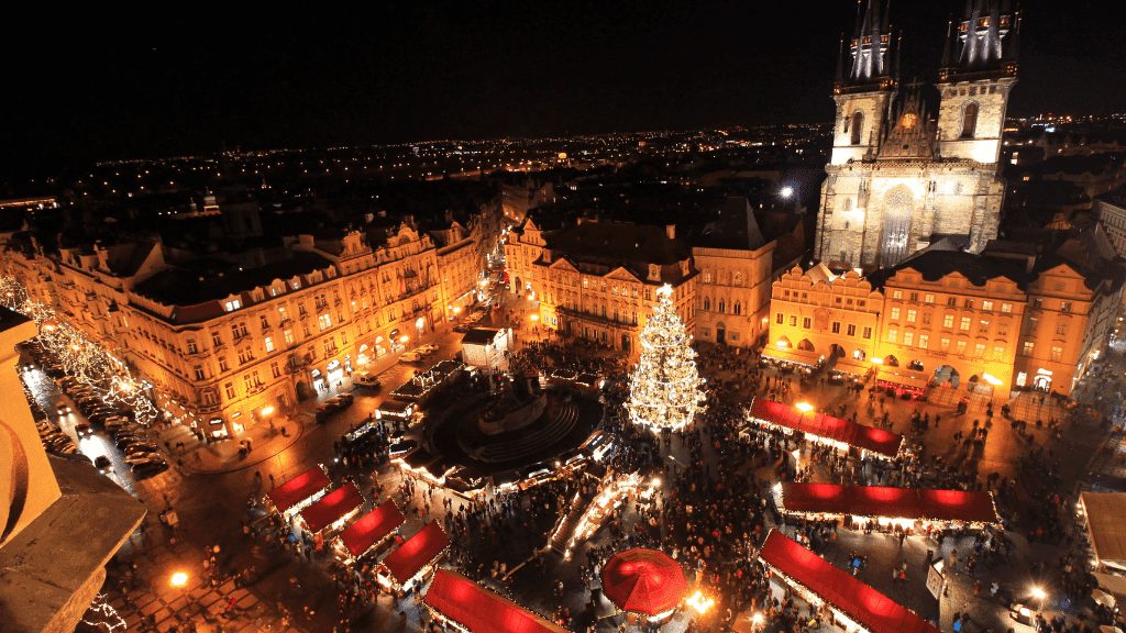 jarmark bożonarodzeniowy w Pradze