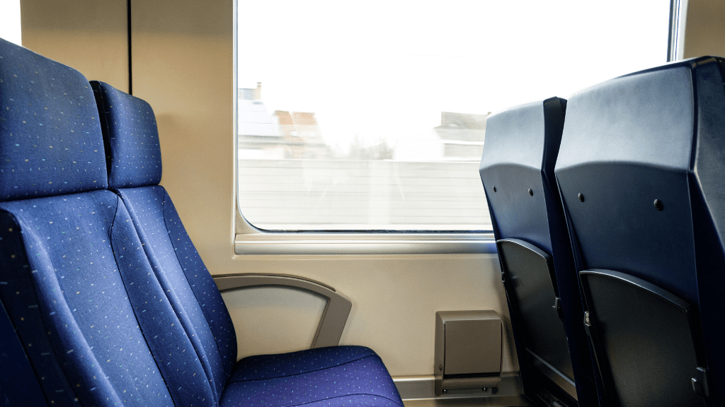 Wnętrze pociągu