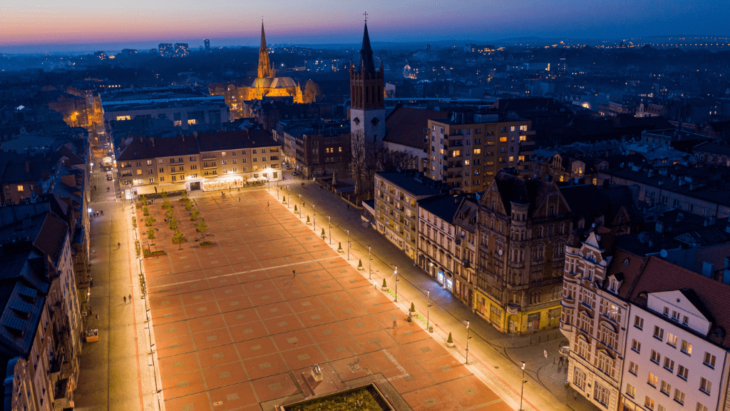 Widok na centrum miasta