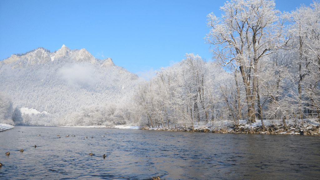 Pieniny zimą - ferie zimowe 2025 terminy