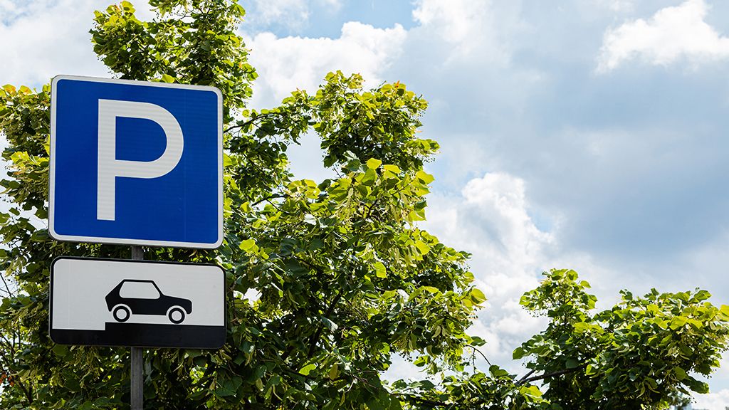 znak parkingu 