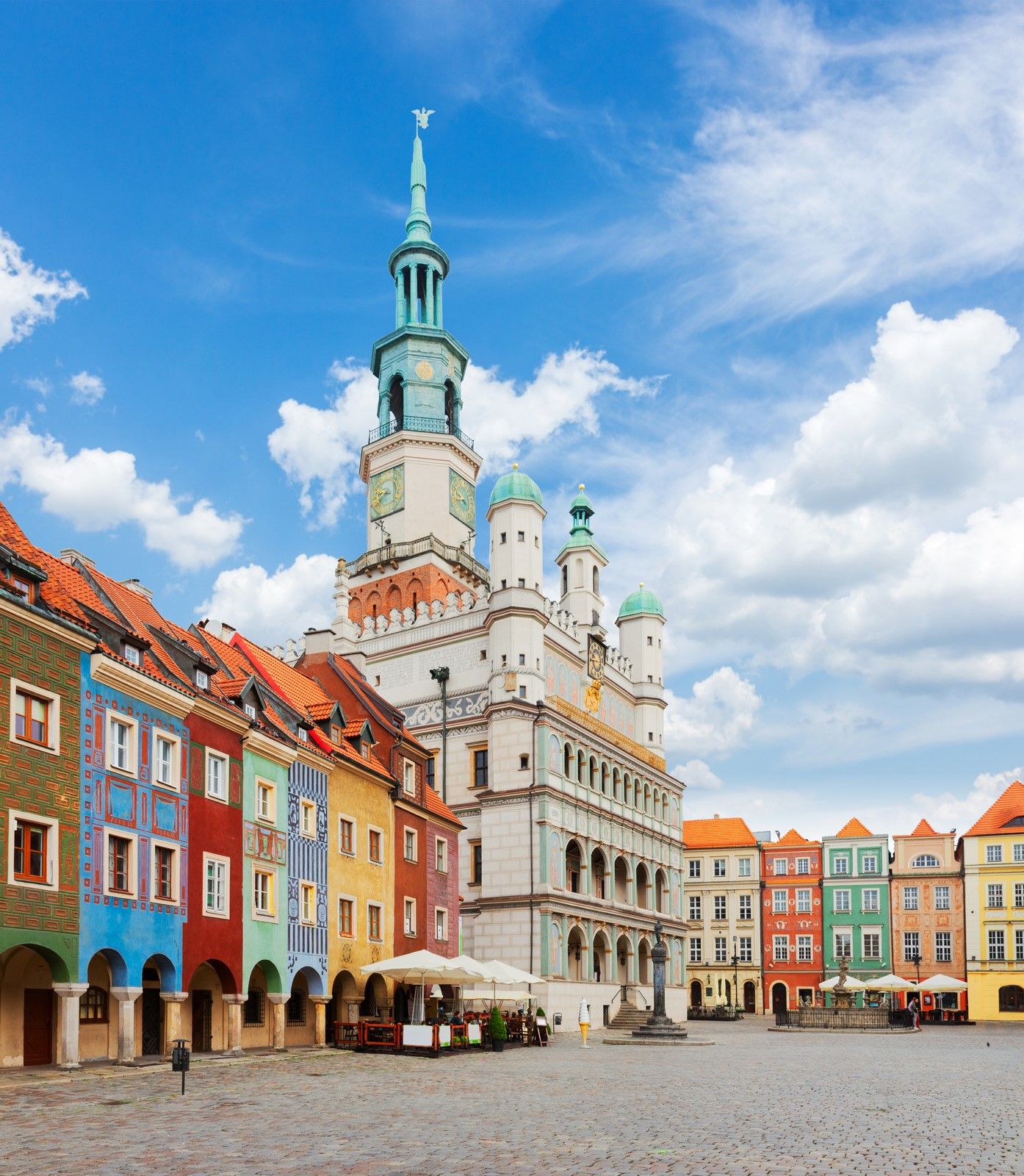 Grafika: Stary Rynek w Poznaniu