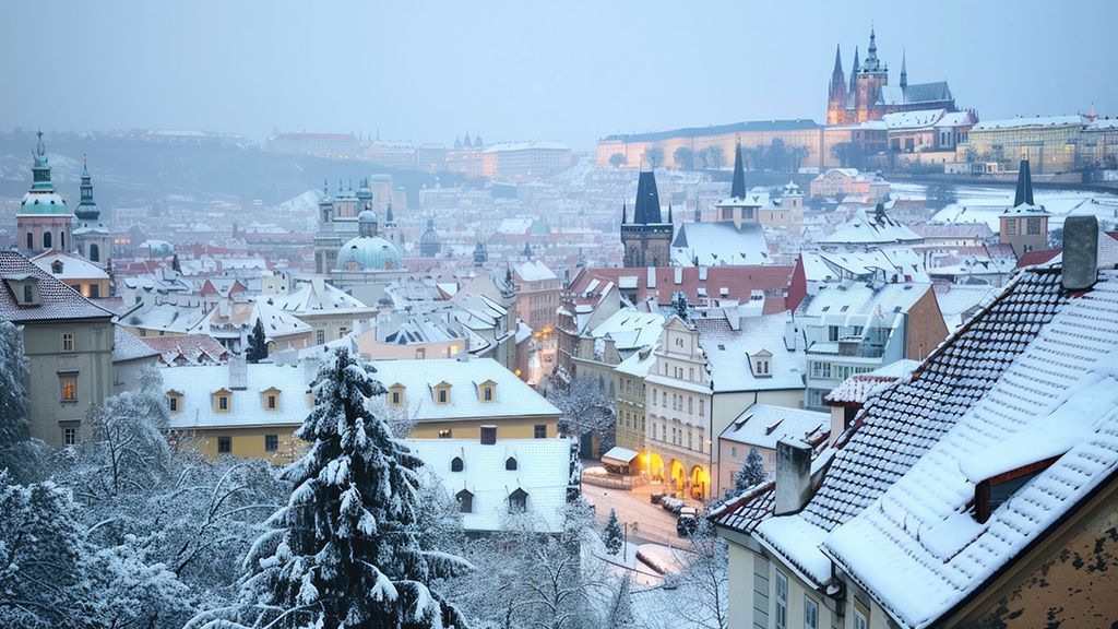 Panorama miasta Praga