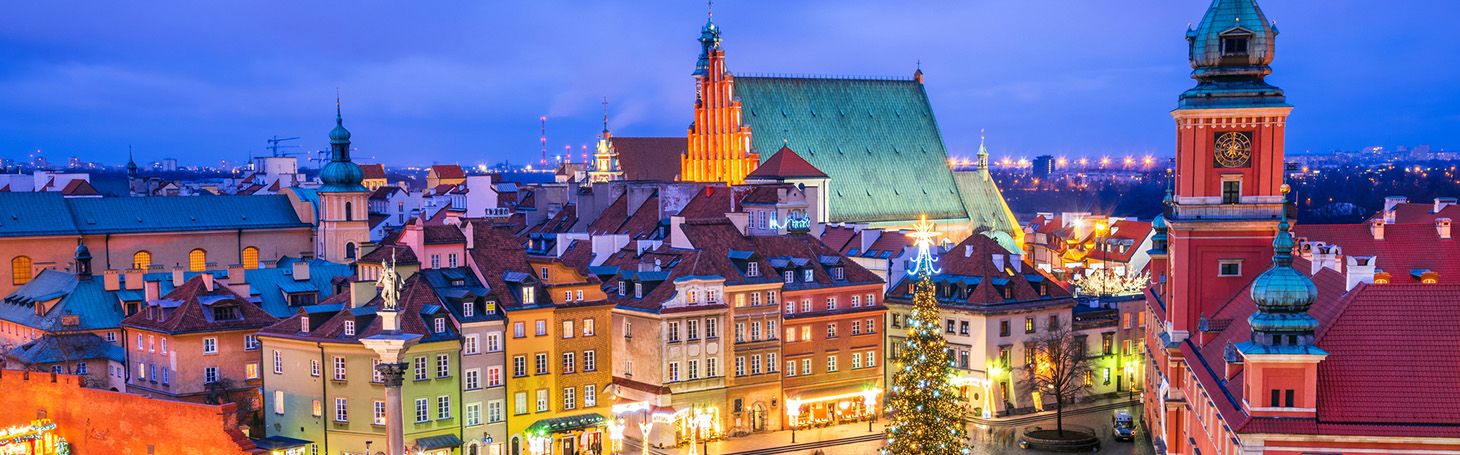 jarmark bożonarodzeniowy w Warszawie