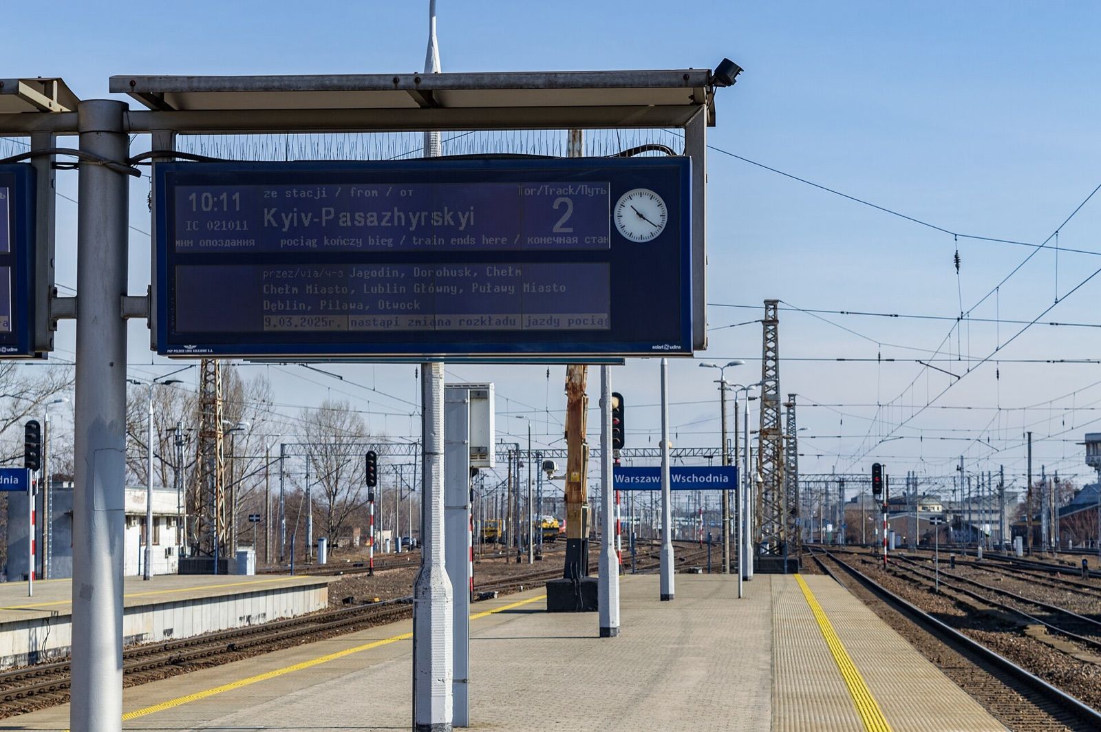 Dworzec Warszawa Wschodnia