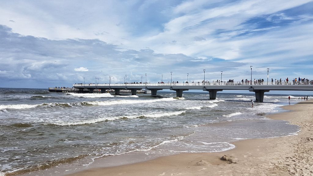 Plaża w Kołobrzegu
