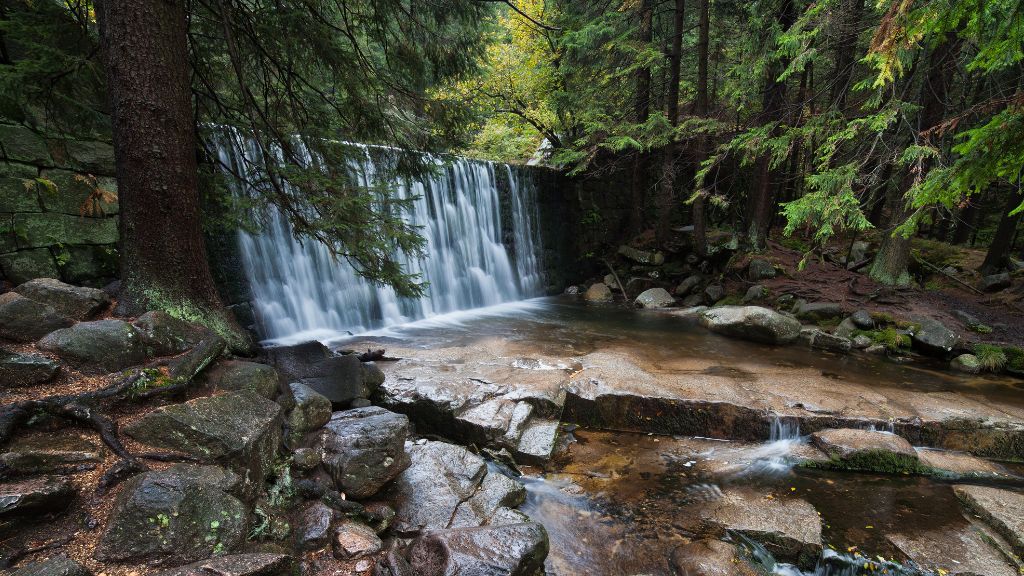 Wodospad w Karkonoszach